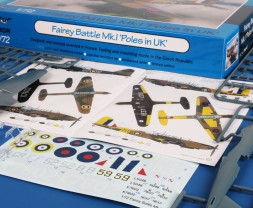 1:72 Fairey Battle Mk.I ″Poles in UK″