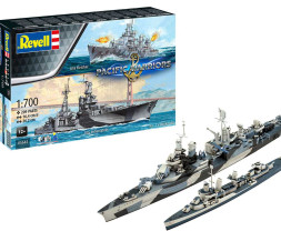 1:700 USS Indianapolis USS & USS Fletcher (Gift Set)