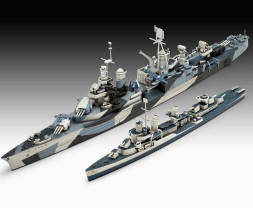 1:700 USS Indianapolis USS & USS Fletcher (Gift Set)