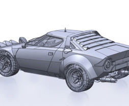 1:12 Lancia Stratos HF Gr.4, Montecarlo 1977