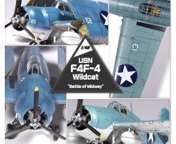 1:48 Grumman F4F-4 Wildcat ″Battle of Midway″