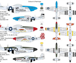 1:72 North American P-51D-5 Mustang “Aces”