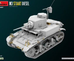 1:35 M3 Stuart Diesel Early Production