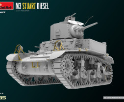 1:35 M3 Stuart Diesel Early Production