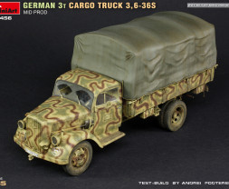 1:35 German 3t Cargo Truck 3,6-36S Mid Production