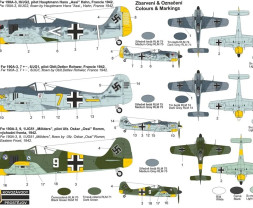 1:72 Focke Wulf Fw 190A-3 ″Aces″