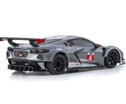 Kyosho Mini-Z RWD: Karoserie Chevrolet Corvette C8-R Gun Metal / White