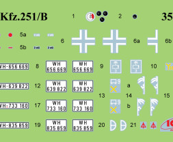 1:35 Sd.Kfz.251/1 Ausf.B (4x camo)
